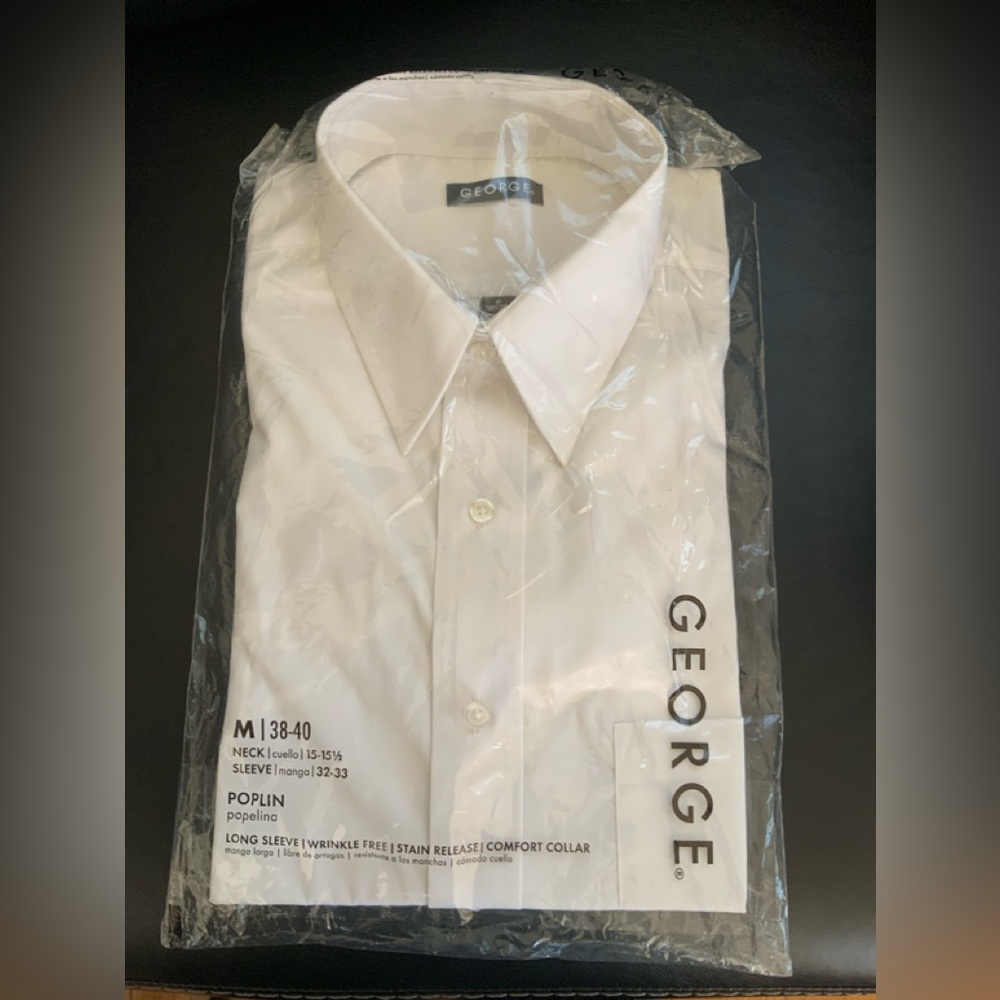 Men’s White Shirt  $10.00